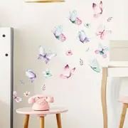 Décoration Murale - ButterfliesSticker™ - Vert - Bébé Castel