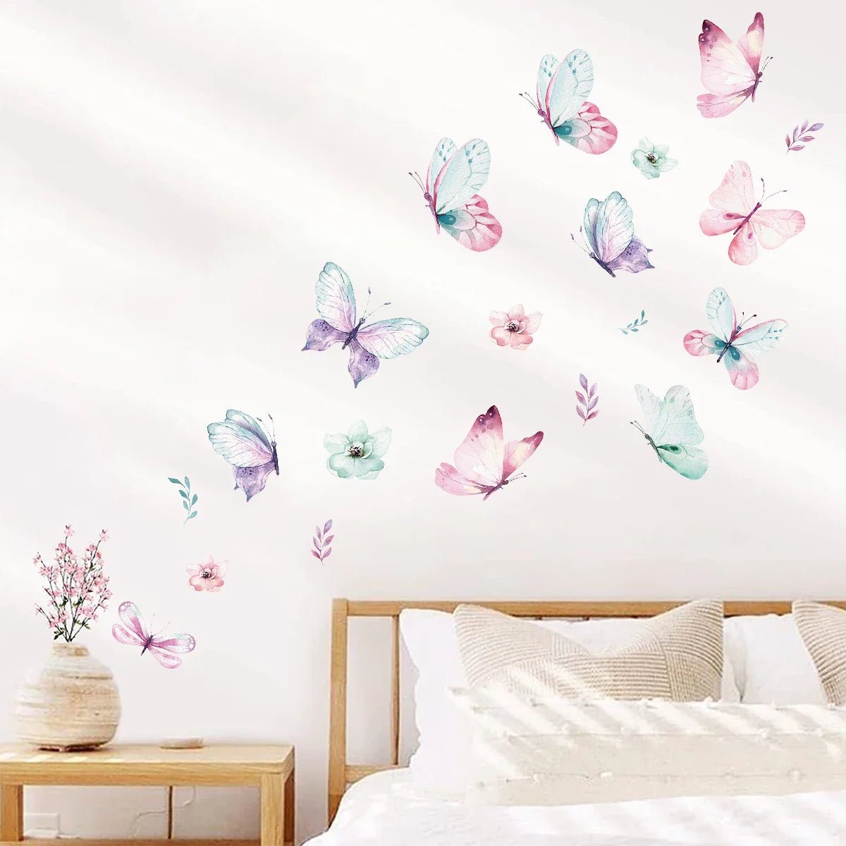 Décoration Murale - ButterfliesSticker™ - Vert - Bébé Castel